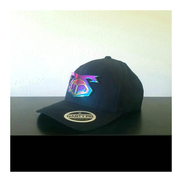 NASTY PIG Metallic Forged Black Snout Cap S/M Rare- No Longer Avilable - Picture 3 of 4